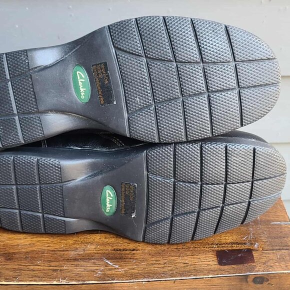 Clarks Mens Classic Leather Boot size 12M - Picture 3 of 11